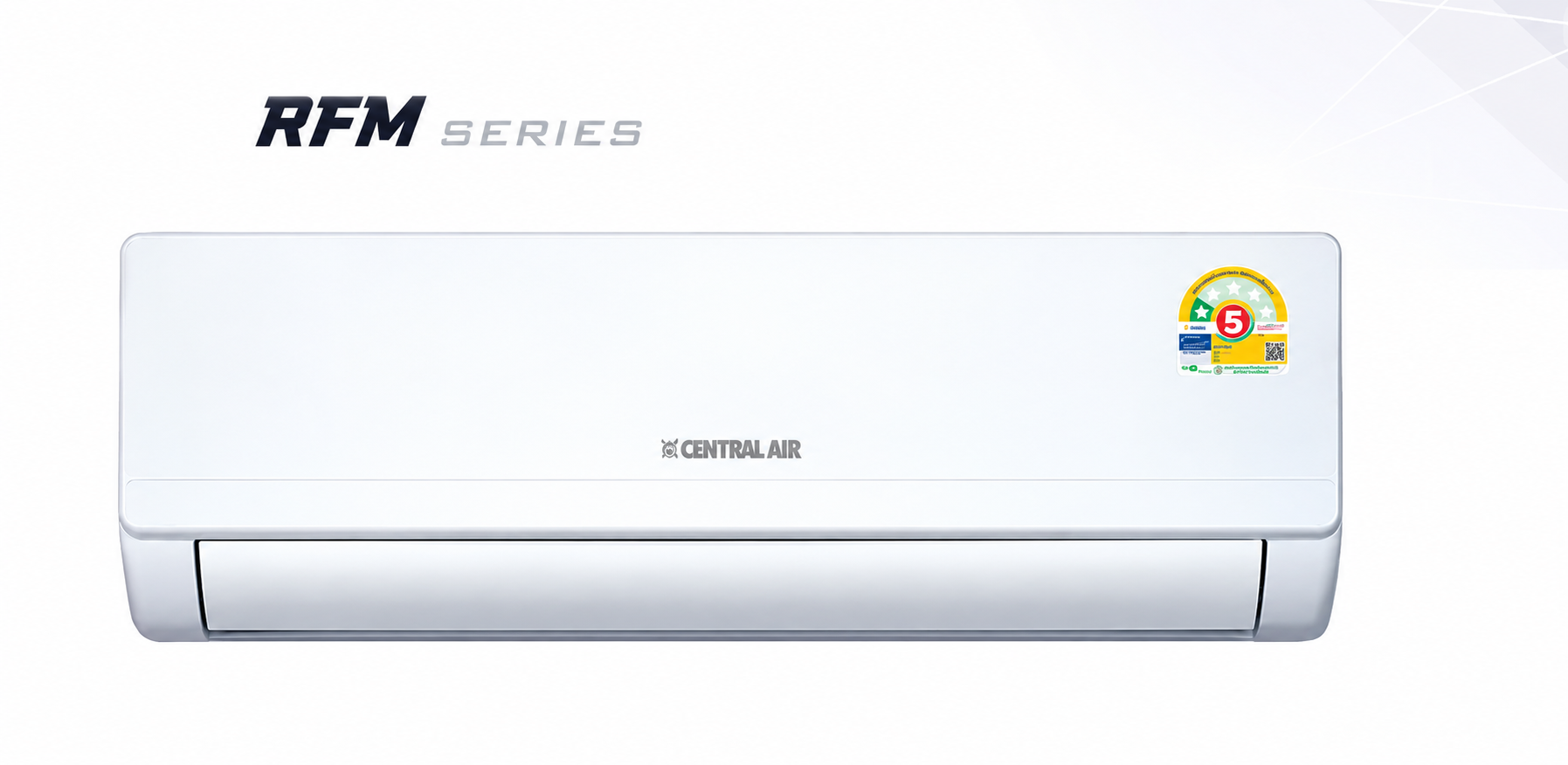 รูปแอร์ผนัง Central Air CFW-RFM09 RFM ราคาพร้อมติดตั้ง 108Air