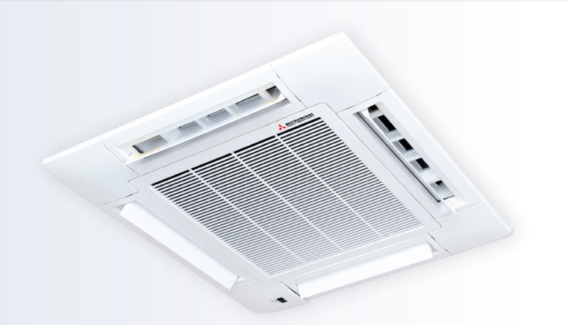 รูปแอร์สี่ทิศทาง Mitsubishi Heavy FDT100YA-W1 FDT-YA ราคาพร้อมติดตั้ง 108Air
